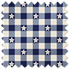 Whaley Great, Gingham Star Shore - Twist&Fit Roller Blind